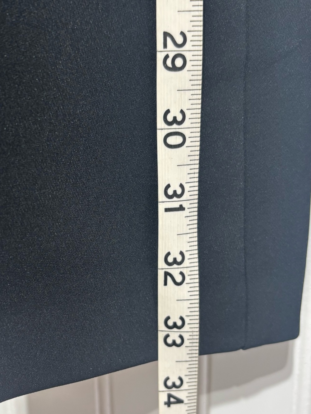 French Connection Echo Long Sleeve Collared Mini Dress Black White Size 10 - Picture 14 of 14